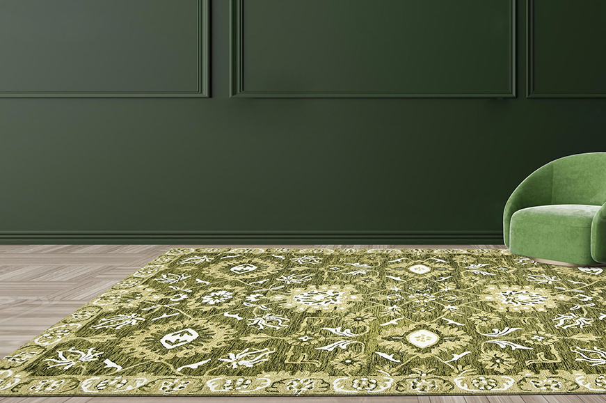 How to Style Green Carpets for Any Decor