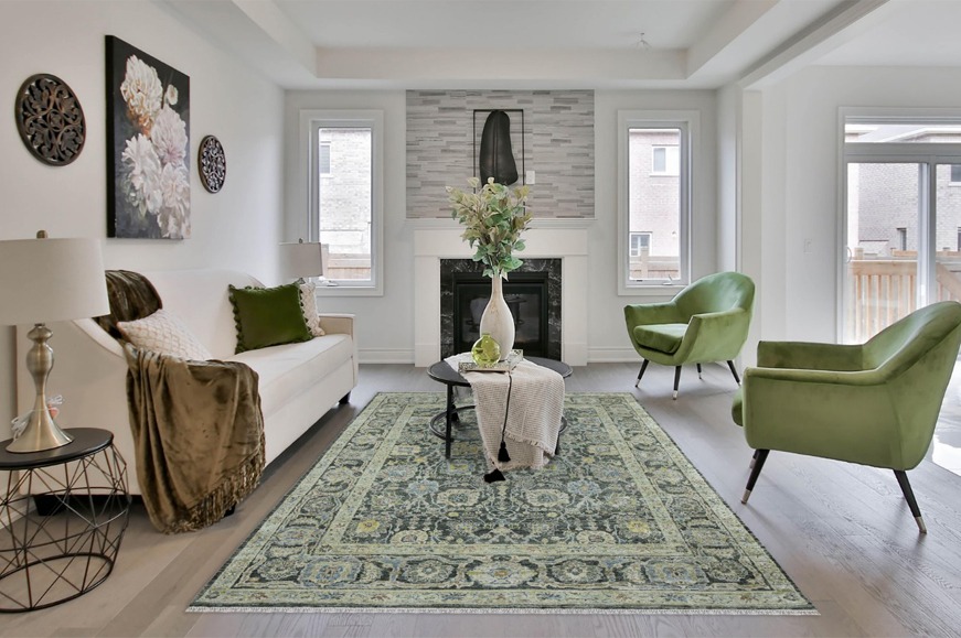 Adorn your interior with a hand-knotted rug